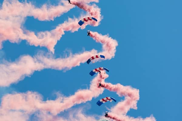 The RAF Falcons Display Team will be performing near Nottingham over the next few months 