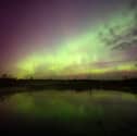 The Northern Lights could be seen across the UK on Friday night 