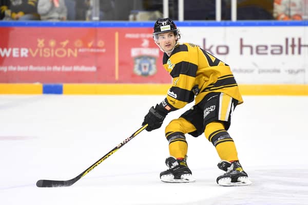 Nottingham Panthers ice hockey player Adam Johnson who died during a match against Sheffield Steelers last year
