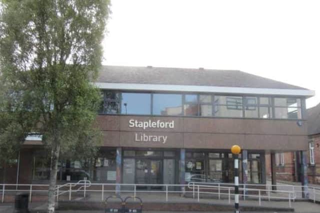 Under new plans, Stapleford would be classed as a community library