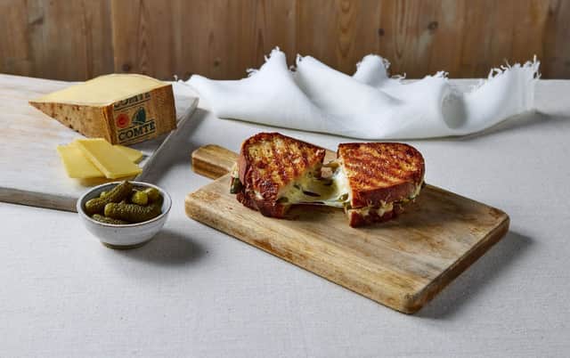 Ned Palmer's toastie was "all about balance".