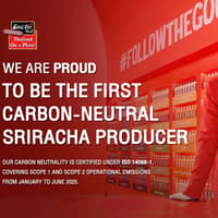 Flying Goose Sriracha owner becomes Thailand's first food company to earn carbon certification