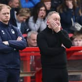 Tait and Cooper look on as Forest lose 0-2 to Manchester United 