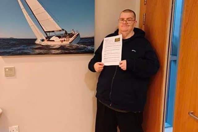 Chris, a former service user at Cygnet Sherwood Lodge