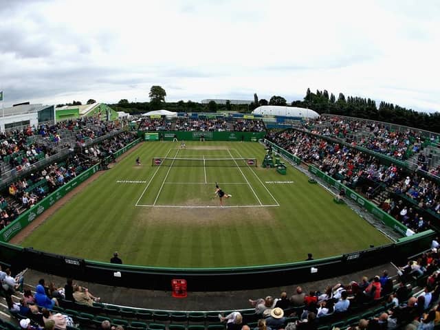 Nottingham Tennis Centre on University Boulevard 