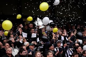The Notts County fans 