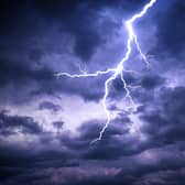 The Met Office has issued a yellow weather warning for thunderstorms and torrential rain on Monday. 
