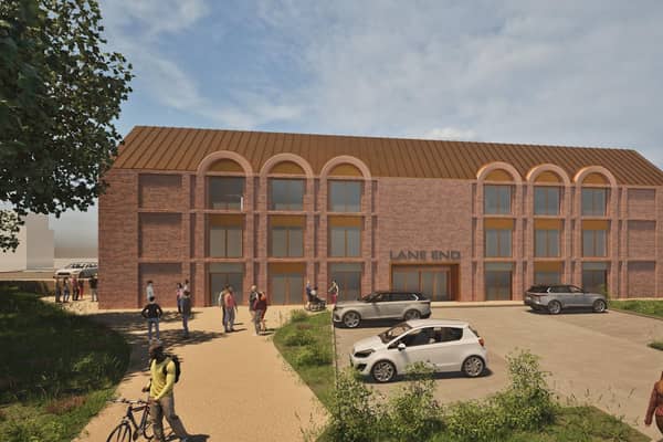 Artist impression of West Kirkby Gateway