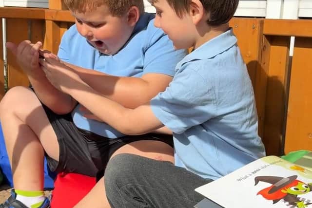 Sharing a story