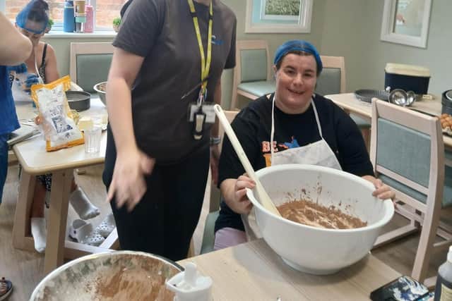 The bake off helped prepare for the bake sale the next day.