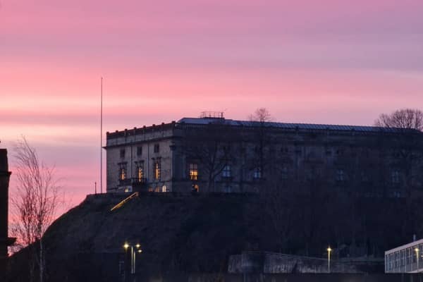 Nottingham Castle stands proudly overlooking the city, much like the Eiffel Tower! Photo: Other
